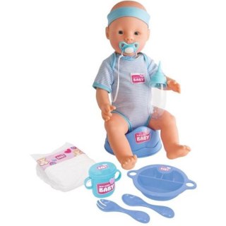 POUPEE BÉBÉ GARÇON NEW BORN 43CM ACCESSOIRES 105030044