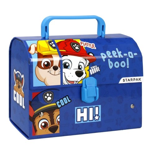 BOÎTE EN CARTON AVEC POIGNÉE PAW PATROL STARPAK 353757