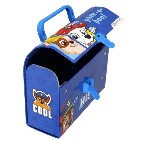 BOÎTE EN CARTON AVEC POIGNÉE PAW PATROL STARPAK 353757