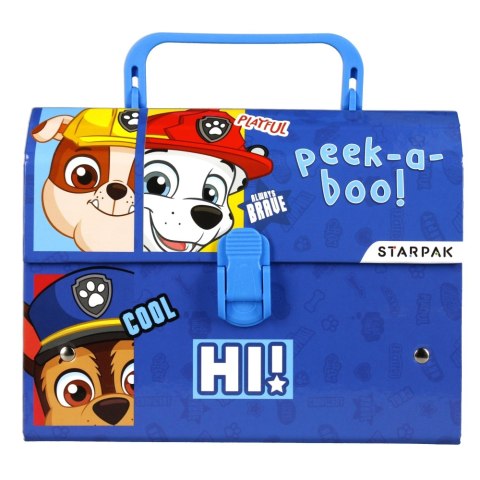 BOÎTE EN CARTON AVEC POIGNÉE PAW PATROL STARPAK 353757