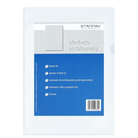 SAC D'OFFRE EN PVC POUR DOCUMENTS A4 L STARPAK 108396