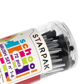 PINCEAUX SCOLAIRES 72 PIECES EN TUBE STARPAK 144137