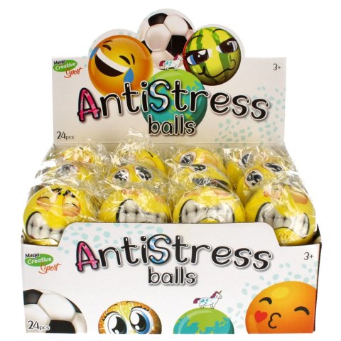 BALLE ANTI-STRESS 7CM MEGA CREATIVE 459601