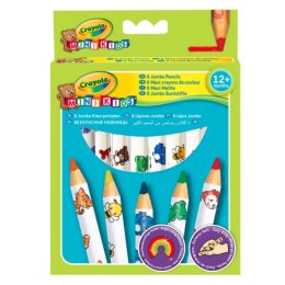 Crayola Baby - Crayons géants décorés 8 pcs