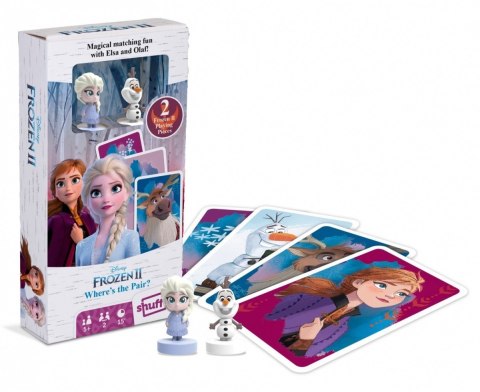 Congelé II | Jeu de cartes avec les figurines Elsa et Olaf | Cartamundi