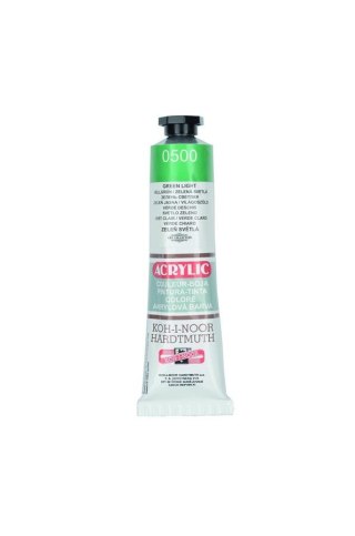 PEINTURE ACRYLIQUE VERTE 40ML EN TUBE KOH-I-NOOR 162719