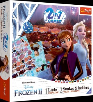 JEU 2EN1 CHINOIS/SERPENTS ET ÉCHELLES FROZEN PUD TREFL 02068 TR