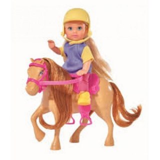 POUPEE KASTEFFI AVEC UN CHEVAL 29CM SIMBA 105738051 SIMBA