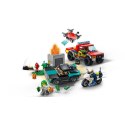 LEGO® City - Poursuite des pompiers et de la police