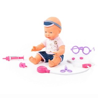 POUPEE 32 CM BOB AVEC ACCESSOIRES DOCTEUR POLESIE 78353 POLESIE