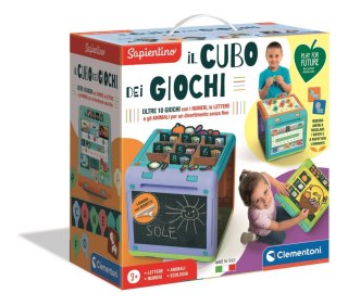 JEU EDUCATIF CUBE LETTRES CHIFFRES ANIMAUX ECO CLEMENTONI 50695 CLEMENTONI