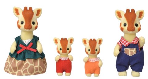 SYLVANIAN GIRAFE FAMILLE COL LONG 5639 WB6 EPOQUE