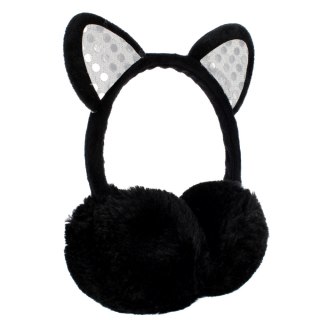 CACHE-OREILLES CHAT NOIR STARPAK 477824