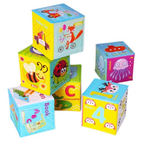 BLOCS SOUPLE 6 PCS. BAM BAM 432485 BAM BAM