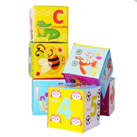 BLOCS SOUPLE 6 PCS. BAM BAM 432485 BAM BAM