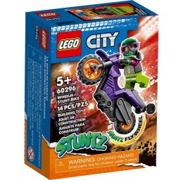 BLOCS DE CONSTRUCTION CITY WHEELIE SUR UNE MOTO LEGO 60296 LEGO
