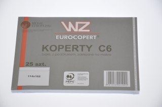 C6 ENVELOPPE NON COLLEE BLANCHE WZ WZ EUROCOPERT