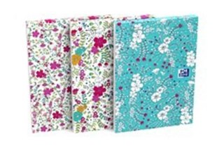 CARNET OXFORD FLORAL 105X148 80K 90G LI6 HAMELIN