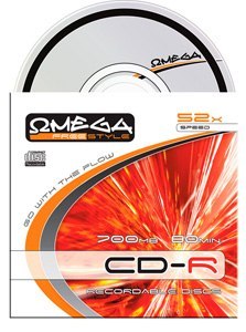 CD-R 700 Mo - Omega FREESTYLE