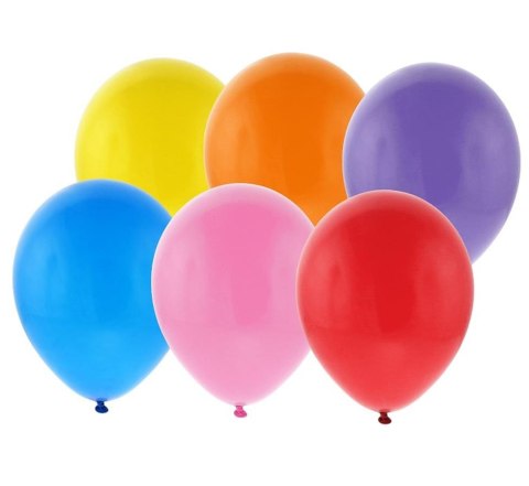 BALLON DEKOR MIX KOL PASTEL 6 PBH OP6SZT GODAN