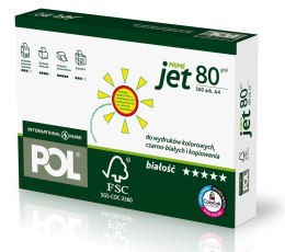 PolJet A4 Fotokopierpapier 80g - Klasse A, 500 Blatt Packung