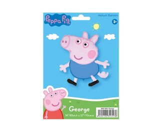 BALLON ALUMINIUM GEORGE PIG, FX 24 POUCES GODAN