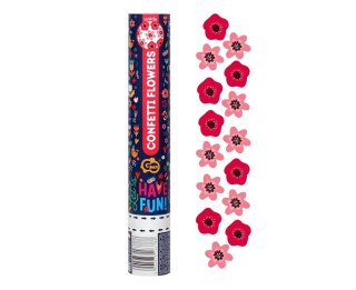 FLEURS PNEUMATIQUE CONFETTIS, AMUSEZ-VOUS, 30 CM GODAN