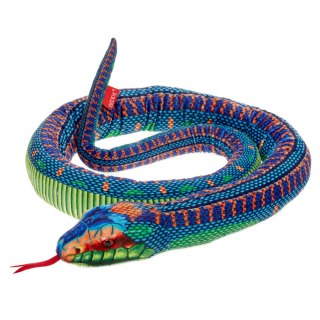 PELUCHE SERPENT 180CM BLEU BS FOL OFFICE-SET 13935 BS OFFICE-SET PELUCHE