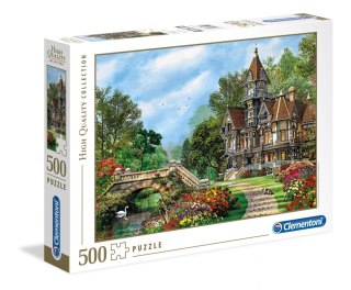 PUZZLE 500 PIÈCES VOIE NAVIGABLE COTTAG CLEMENTONI 35048 CLEMENTONI