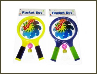 RAQUETTES 38CM AVEC BALLE ET SHICKET HIPO