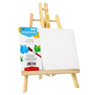 SOUS-PEINTURE 18X24 CM AVEC CHEVALET STARPAK 485120