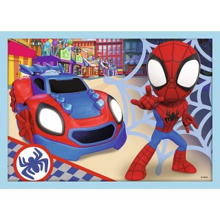 PUZZLE 4EN1 ÉQUIPE SPIDEY TREFL 34611 TR