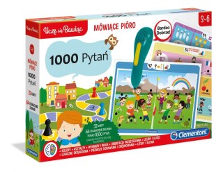 JEU EDUCATIF STYLO PARLANT 1000 QUESTIONS CLEMENTONI 50653 CLEMENTONI