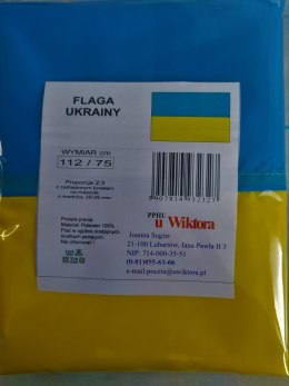 DRAPEAU UKRAINE 750X1120 WIK FOL U VIKTOR