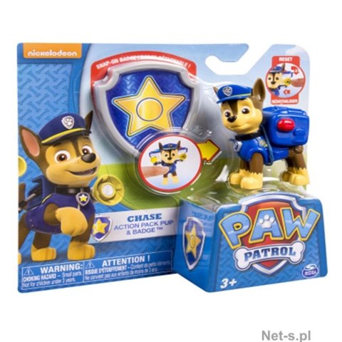 PAW PATROL ACTION FIGURES BADGE AST 6022626 W6 SPIN MASTER