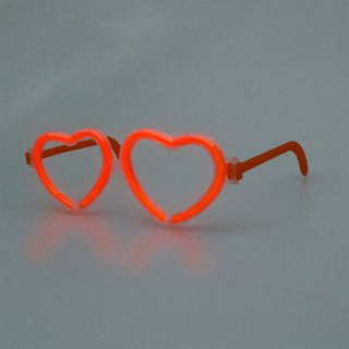 LUNETTES DE CARNAVAL COEUR FLUO ARPEX GS6449 ARPEX